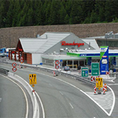 Autobahnstation Brenner, A13 Brennerautobahn, Österreich