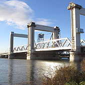 Neue Botlek Brücke, Rotterdam, Niederlande