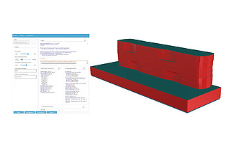 Die Grafik aus Generative Design zeigt das Grundmodell und die Energetikanalyse des Z2.0.